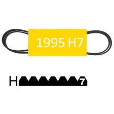 Courroie 1995H7 Poly v 1995 mm