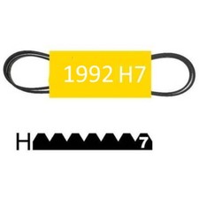 Courroie 1992H7 Poly v 1992mm